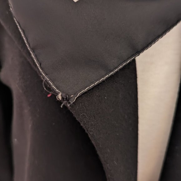 Vintage Square Black and White Bird Scarf - Picture 4 of 4